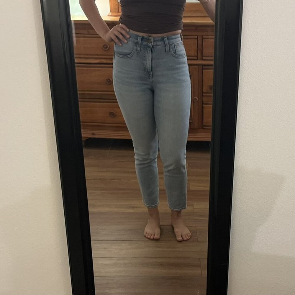 J. Crew Straight-leg ankle jeans